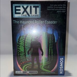 EXIT: The Haunted Roller Coaster Game - Black and Green